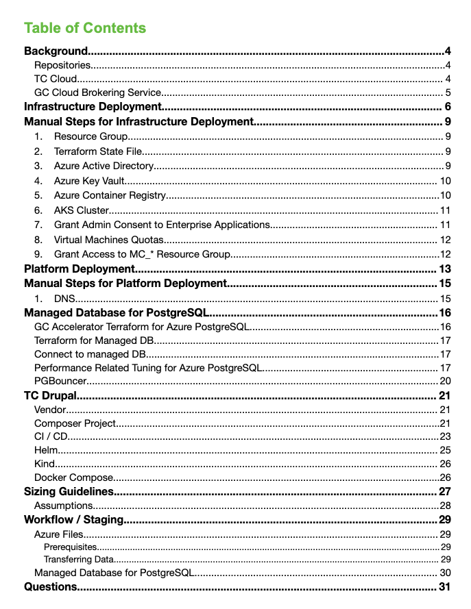 Containerized Architecture